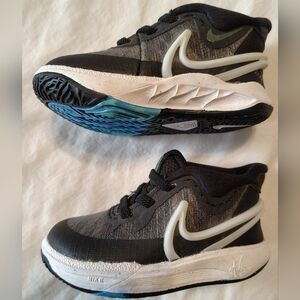 Nike KYRIE IRVING 8 ORCA Black White Teal Infant Eazy-On Shoes Size 3C NWOB